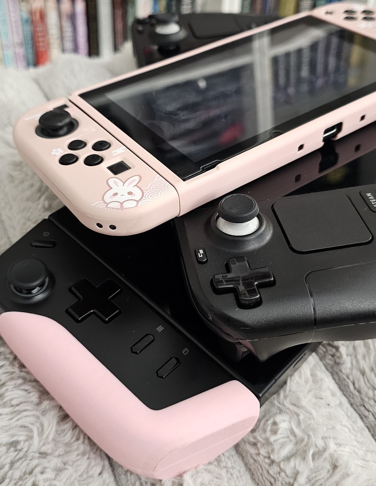 Switch, Steam Deck, and Legion Go comparison from a cozy gamer