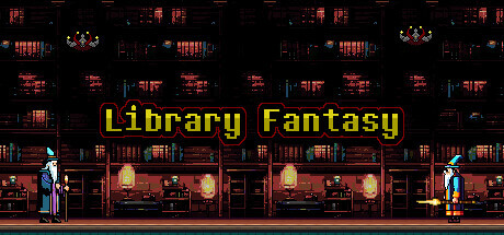 Library Fantasy Steam Cover Art Cozy Games for Book Lovers