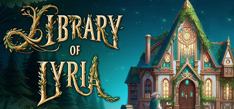 Library of Lyria Steam Cover Art Cozy Games for Book Lovers