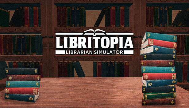 Libritopia Steam Cover Art Cozy Games for Book Lovers