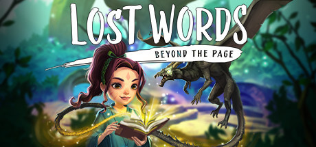 Lost Words Beyond the Page Steam Cover Art Cozy Games for Book Lovers