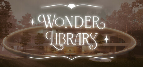 Wonder Library Steam Cover Art Cozy Games for Book Lovers