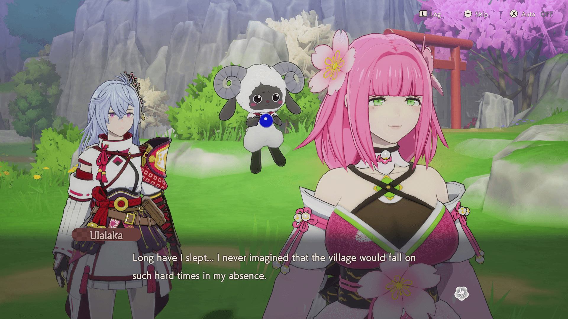 Rune Factory: Guardians Of Azuma NPC system screenshot